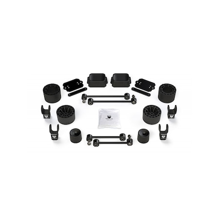 Teraflex JLU 4-DR RUBICON: 2.5IN SPACER LIFT KIT - W/ SHOCK EXTENSIONS 1365215